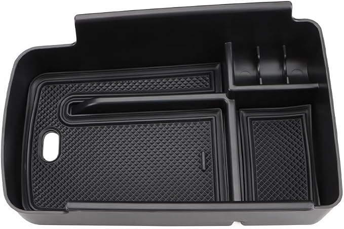 MARCHFA Center Console Organizer Tray Compatible for 2024 2025 2026 Buick Envista Accessories Armrest Storage Box Tray Organizer Middle Console Insert Holder (Black)