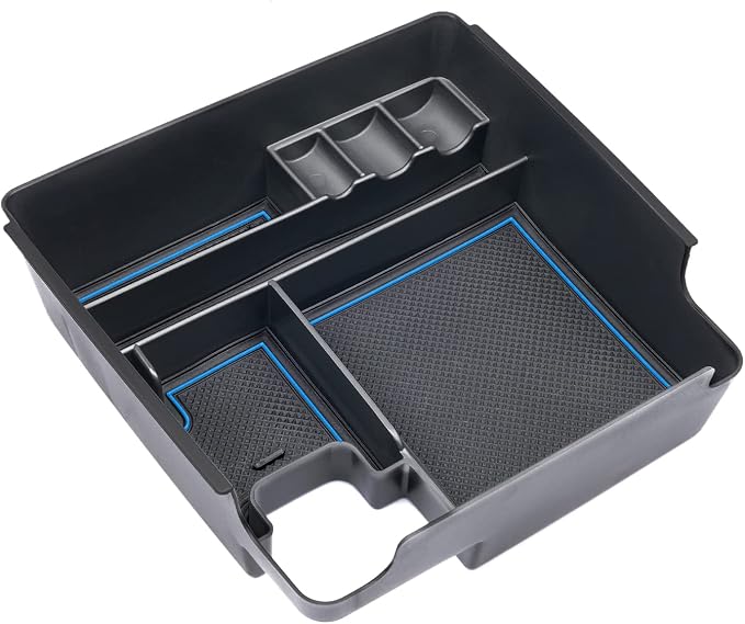 CDEFG for 2022 2023 2024 2025 2026 Nissan Frontier Center Console Organizer Tray for 2022-2026 Nissan Frontier Armrest Storage Box 2022-2026 Frontier Truck Accessories