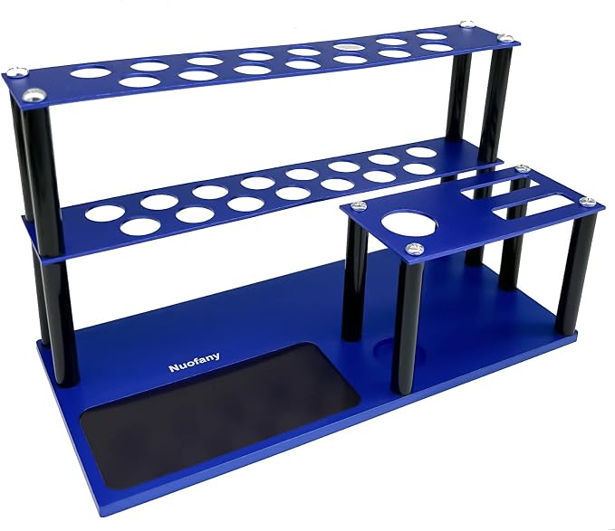 Screwdrivers Organizer Kit - RC Tools with Built-in Screw Tray, Hex Cross Screw Driver, Pliers - Storage Rack