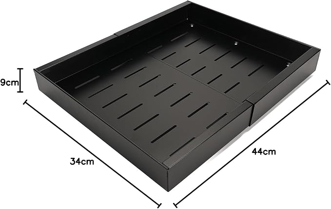 Zerone Cabinet Pull Out Shelf Cabinet Slide Out Organizer Expandable Pull Out Drawer With Adhesive Film, Adjustable Cabinet Pull Out Shelf Expandable Cabinet Slide Out Drawer For Kitchen Bathroom Pan