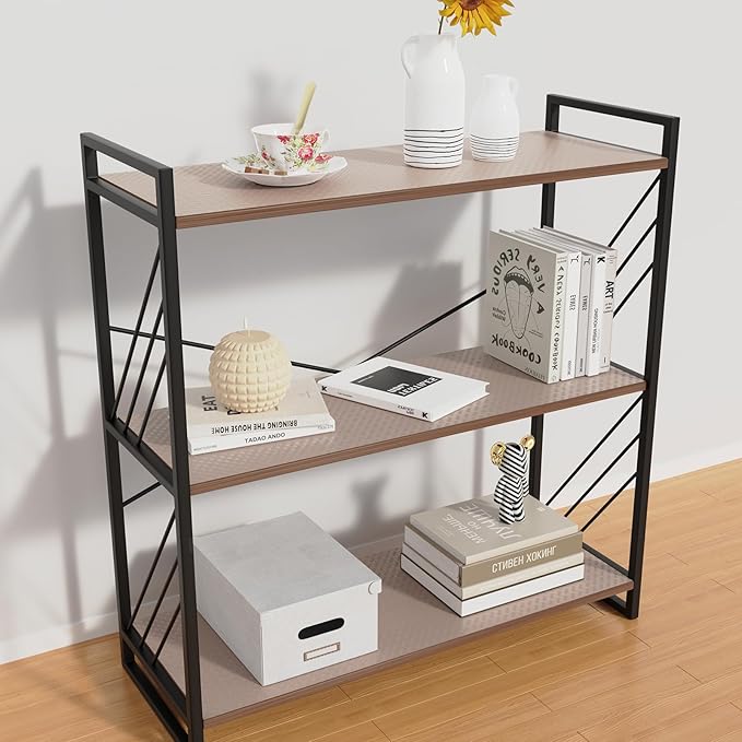 Shelf Liners for Kitchen Cabinets, Waterproof and Oil-Proof Kitchen Cupboard Liner, Refrigerator Liners and Plastic Drawer Mats EVA Non Adhesive Shelves, Fridge - Beige 17.5 x 393.7 Inches