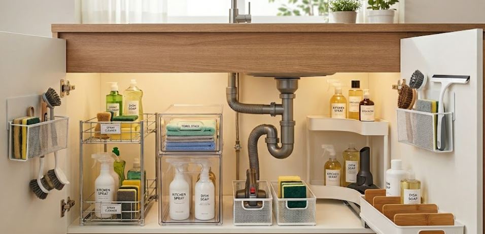 The Complete Guide to Creating More Space with an Under Sink Organizer
