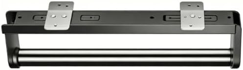 Pull Out Closet Rod, No Drill Pull Out Trouser Hanger, Telescopic Sliding Track Wardrobe Clothing Rail Closet Organizer Rack Pants and Coat Size 15.7x1.49x3 Inch