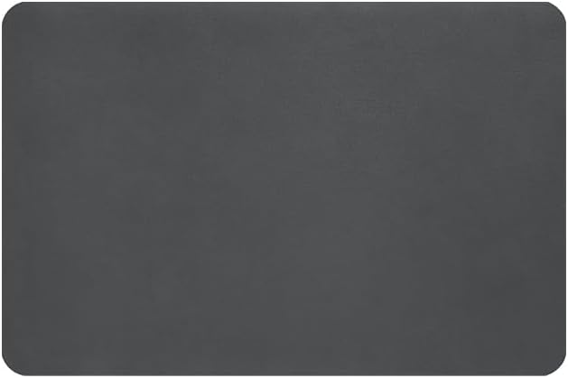 Under Sink Mats-39" x 31" (Cut-to-Fit) Absorbent Shelf Liner for Kitchen&Bathroom Cabinets | Non-Slip, Quick-Dry Cabinet Liner for Under Sink, Vanity & Utility Storage (Grey,39''x31'')