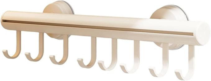 Modern Simple Suction Cup Hanger Systems Pull Out Design for Clothes Storage in Closet Wardrobes Space Efficient Suction Cup Hanger