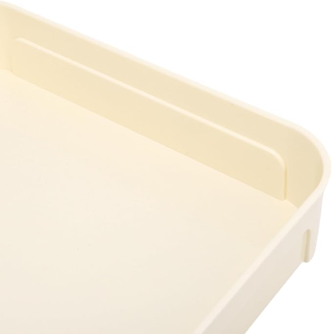 POCREATION Pull Out Cabinet Drawer, No Drill Slide Out Drawer Under Sink Storage Tray with Sliding Rail 42.5x30.5x7.5cm