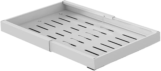 Pull Out Cabinet Organizer Fixed, Pull Out Drawers for Cabinets, No Drill Roll Out Shelves Adhesive, Sliding Under Sink Storage Organization for Kitchen
