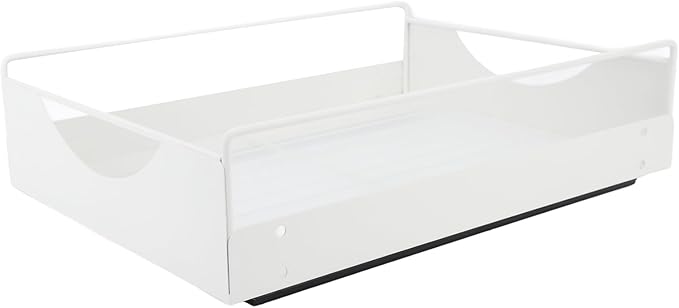 Pull Out Shelves Easy Installation Sliding Drawer Storage Shelves for Cabinets Pantry (L)
