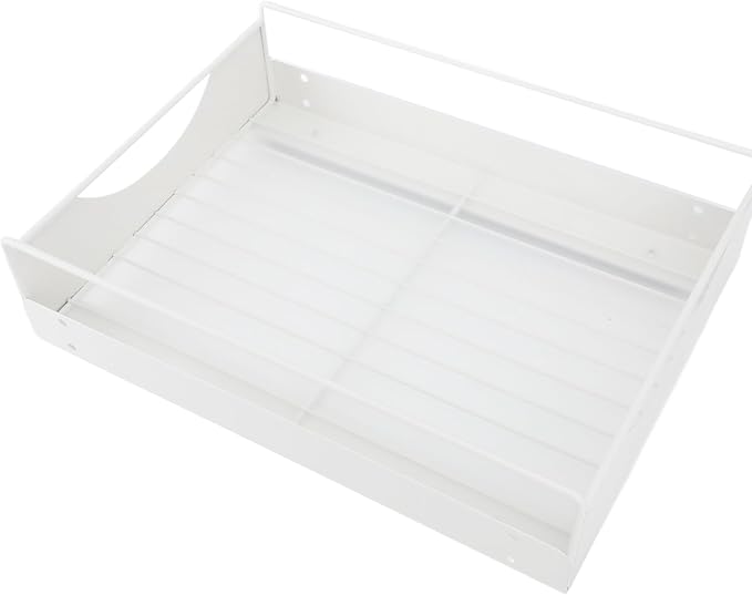 Pull Out Cabinet Organizer Smooth Sliding Silent Pantry Shelves Bathroom Wardrobe (L)