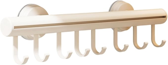 Suction Cup Mounted Drillless Pull Out Clothing Hanger for Home Wardrobes Storage Organizers Space Saving Design