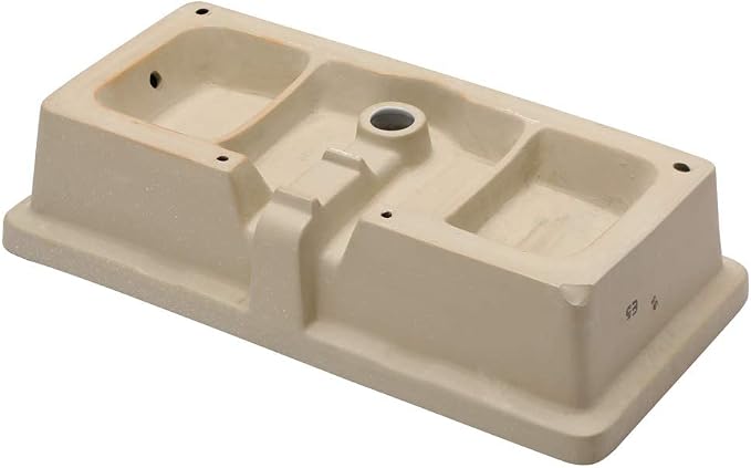 Lordear Rectangle Bathroom Sink Undermount 28" Undermount Bathroom Sink Rectangular Pure White Vitreous Ceramic Lavatory Vanity Vessel Sinks