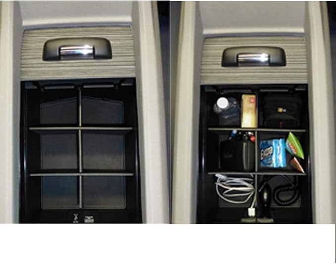 EDBETOS Center Console Organizer Insert Compatible with Honda Pilot 2016-2019 2020 2021 2022/ Ridgeline 2017-2023/ Passport 2019-2023 - Console Accessories