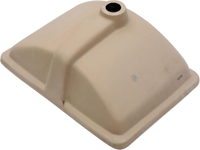 Lordear Undermount Black Bathroom Sink 21x15 Inch Bathroom Vanity Sinks Undermount Rectangle Black Porcelain Ceramic Bathroom Under Counter Lavatory Vanity Sink Basin with Overflow