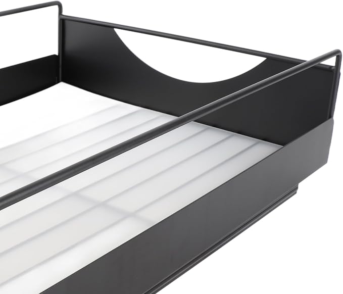 Pull Out Shelves Easy Installation Sliding Drawer Storage Shelves for Cabinets Pantry (L)