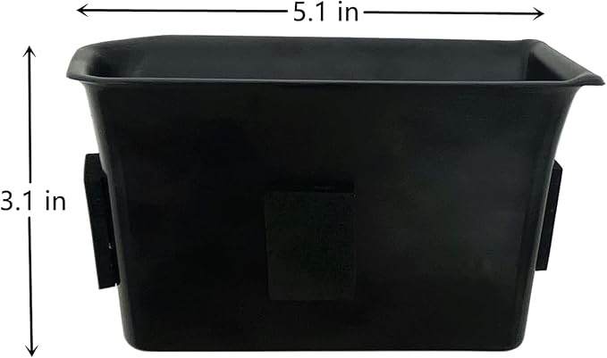 Compatible with VW Atlas and Cross Sport 2018 2019 2020 2021 2022 2023 Accessories Door Grab Handle Storage Box Organizer Tray (Not fit for 2024)