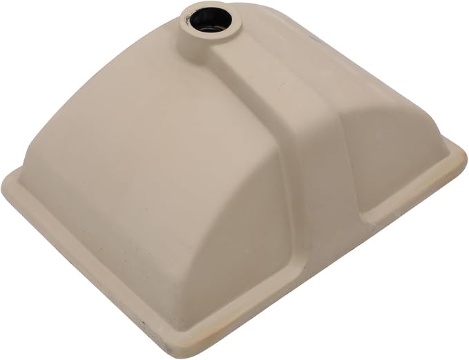 Lordear Undermount Bathroom Sink 18x14 Inch Black Rectangle Porcelain Ceramic Bathroom Sinks Deep Basin with Overflow Lavatory Vanity Sink Mounted Under