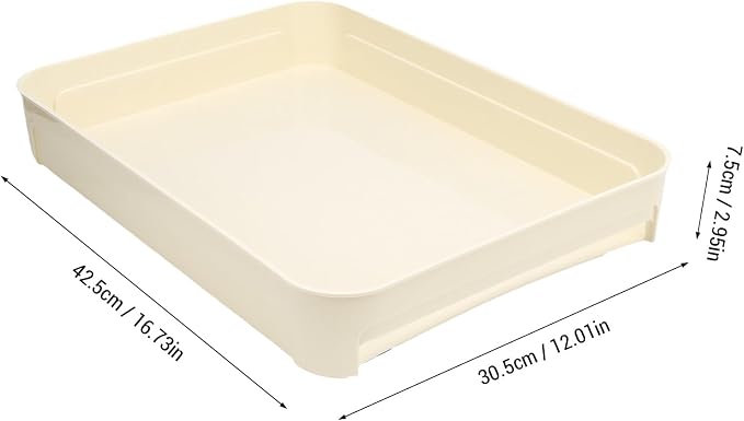 AUNMAS Pull Out Cabinet Organizer, No Drill Slide Out Drawer with Quiet Three Section Guiding Rail, for Kitchen Pantry Bathroom Under Sink Storage Tray