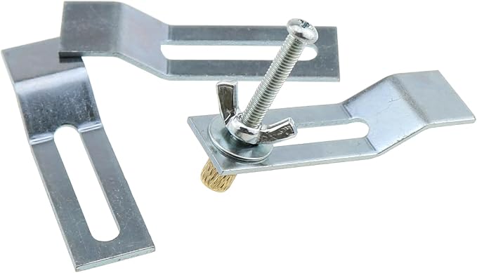 DGZZI 4PCS Undercounter Basin Clip Undermount Sink Mounting Bracket Kitchen Bathroom Washbasin Undercounter Mounting Screw Accessories