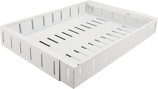 Focket Expandable Pull Out Drawers For Cabinets, Heavy Duty Slide Out No Drill Adjustable Drawers With Adhesive Tape And Dividers For Kitchen Pantry Bathroom Storage