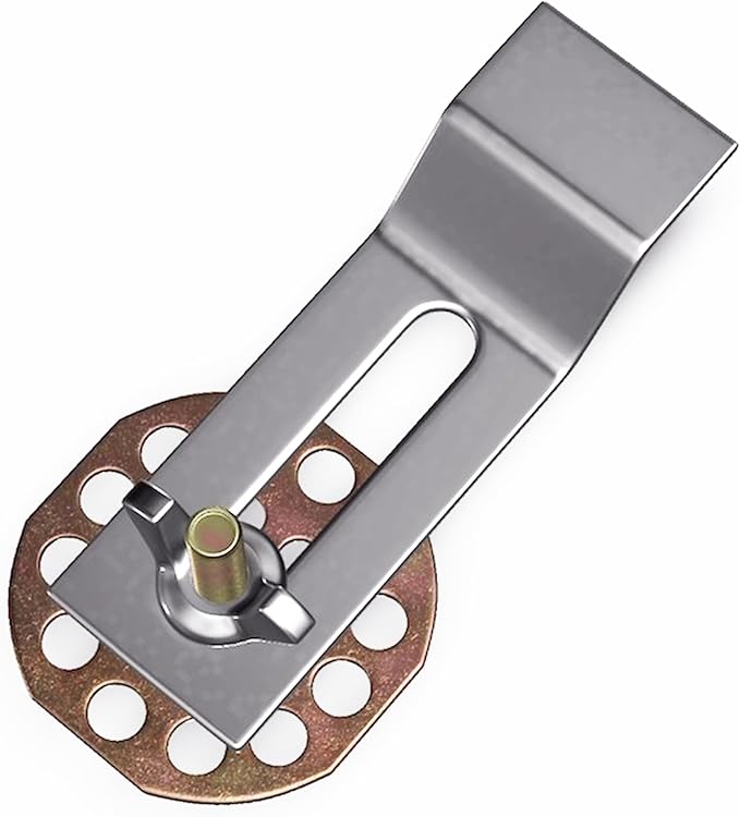 Undermount Sink Clips, Sink Brackets, Bathroom Kitchen Ceramic Stainless Steel Sink Basin Support Clamps for Marble Granite Vanity Countertop Installation Repair Kit (50)