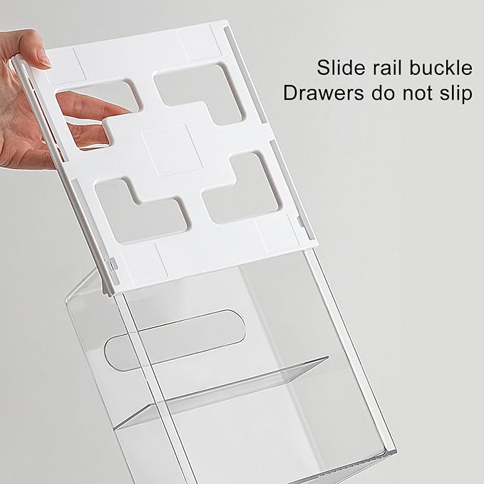 Under Desk Drawer - Space Saving No Drill,Pull-Out Under Desk Drawer Tray | for Office Hotel Living Room Study Vanity Tissues Pen Scissors
