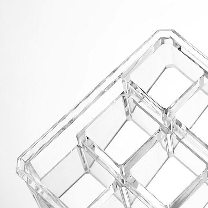Weiai Lipstick Holder Lipgloss Organizer 18 Slot Makeup Cosmetics Storage Display