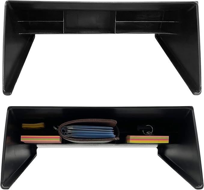 for VW Atlas and Cross Sport Accessories Center Console Organizer 2018 2019 2020 2021 2022 2023 Insert ABS Armrest Box Secondary Storage (Not fit for 2024)