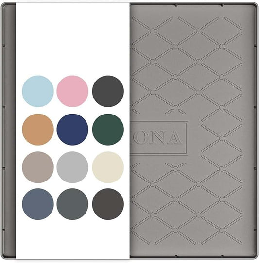 URMONA 19" x 19" Waterproof Silicone Mat in Multiple Sizes & Colors, Under Sink Mat for Kitchen & Bathroom, Pet Food Pad for Dogs & Cats, Kitchen Cabinet Liner, Multi-Purpose for Storage(Beige)