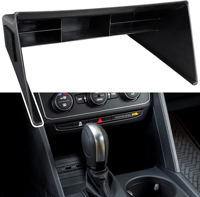 for VW Atlas and Cross Sport Accessories Center Console Organizer 2018 2019 2020 2021 2022 2023 Insert ABS Armrest Box Secondary Storage (Not fit for 2024)