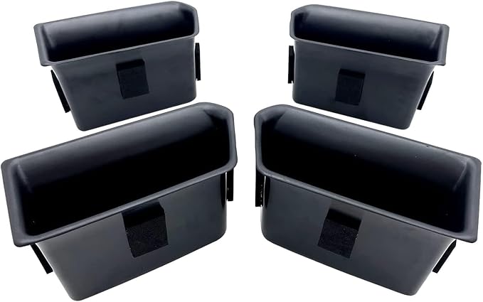 Compatible with VW Atlas and Cross Sport 2018 2019 2020 2021 2022 2023 Accessories Door Grab Handle Storage Box Organizer Tray (Not fit for 2024)
