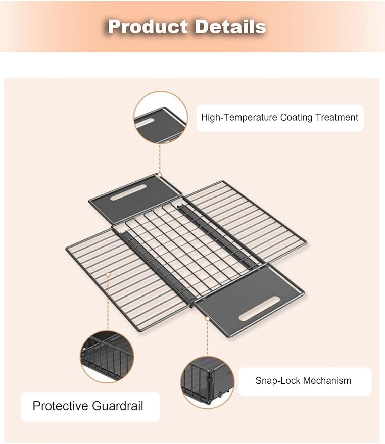 Pull Out Drawers for Cabinets Under Kitchen Sink Storage Organizer No Drill Adjustable Baskets for Cupboard Bathroom(Black-10 cm)