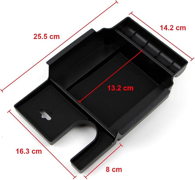 Dreamseek Center Console Organiser for 2016-2022 Lexus RX200t RX350 RX400h RX450h Armrest Storage Tray Glove Box Holder