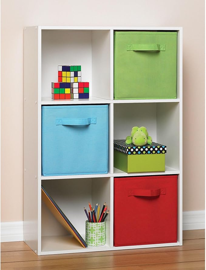 ClosetMaid 18654 Cubeicals Fabric Drawer, Green, 2-Pack