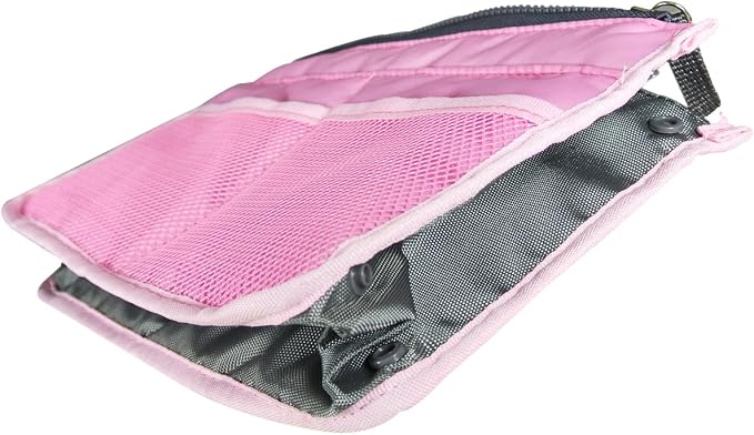 Wrapables® Unisex Bag Insert Organizer, Travel Bag Organizer (Pink)