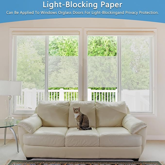 Self-Adhesive Shelf Liner Kitchen Liner, Waterproof Backed Paper Easy Peel and Stick Contact Liner Without Residue for Decor Your Desk Surface, Kitchen Countertops (Clear, 23.6 x 236.2 inches)