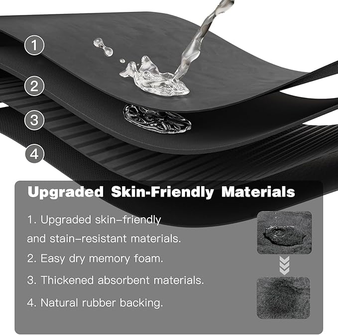 TYUU Toilet Rug, Thin Toilet Rugs U Shaped Washable Non Slip Absorbent Quick Dry Low Pile Toilet Mat, 20"x24" U Shape Dark Grey