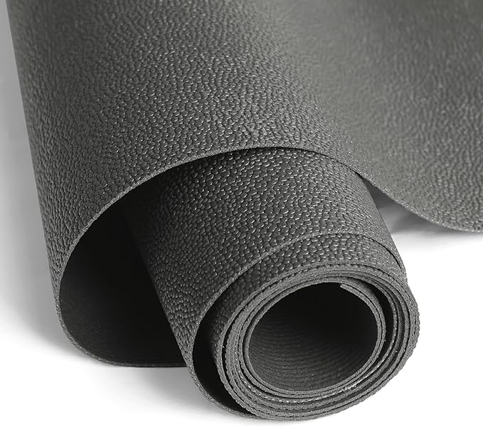 WochiTV Shelf Liner for Cabinets, Drawer 20 x 236 inches, Non Adhesive Non Slip Foam Rubber Mat for Kitchen, Pantry, Bathroom, Cupboard, Garage, Closet, Shelves, Drawer, Tool Box, Gray