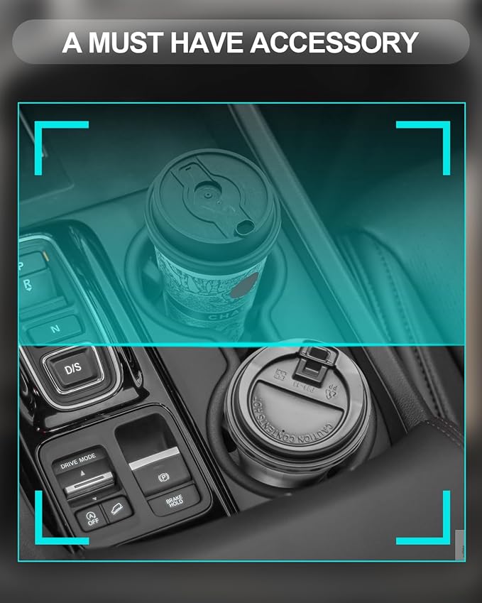 CDEFG Center Console Organizer for 2026 Honda Passport (RTL/TrailSport Elite/TrailSport) Accessories for 2026 Passport Middle Console Cup Holder Storage Box(Cup Holder for 2026 Passport)