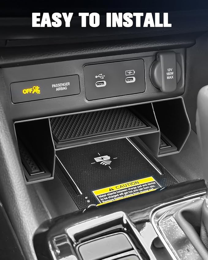 Integra Tray Multi-level Storage with Non-slip Pads for 2023 2024 2025 2026 Acura Integra Center Console Organizer Console Storage Insert Tray Integra Extra Compartments forAcura Integra Accessories