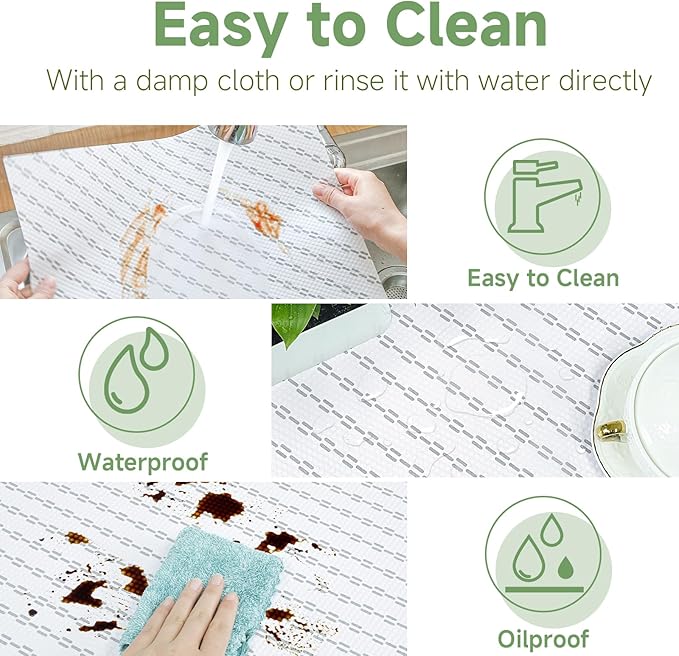 Shelf Liners 25 inch x 20 ft Shelf Liners for Kitchen cabinets nonstick Shelf Lining Drawer Mats EVA Protector for Cupboard (White Diagonal Stripes,25 inch x 20 ft)
