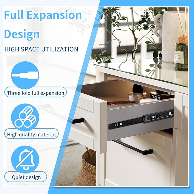 Soft Close Drawer Slides 5 Pairs Full Extension 12 14 16 18 20 22 24 inch Side Mount Pull Out Kitchen Cabinet Rails Bracket Replacement Ball Bearing Tracks kit Guide Runner 100 LB Capacity