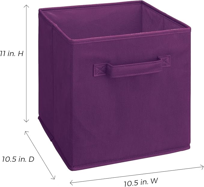 ClosetMaid 51469 Cubeicals Fabric Drawer, Purple