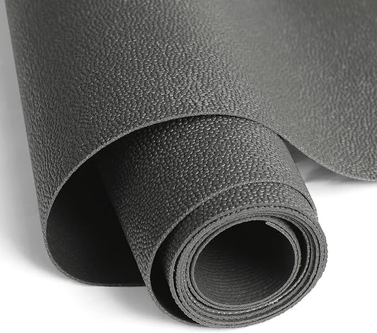 WochiTV Shelf Liner for Cabinets, Drawer Non Adhesive Non Slip Foam Mat for Kitchen, Pantry, Bathroom, Cupboard, Garage, Closet, Shelves, Drawer, Tool Box, Gray, 11.8 x 118 inches