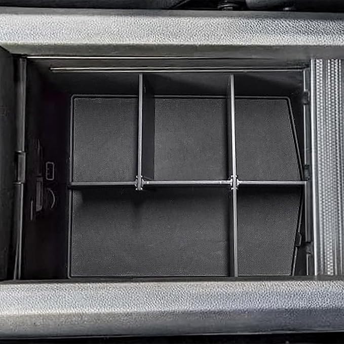 EDBETOS Armrest Divider Compatible with Honda Pilot 2016-2022 / Ridgeline 2017-2023 / Honda Passport 2019-2023 Center Console Organizer Insert Accessories，Custom Design