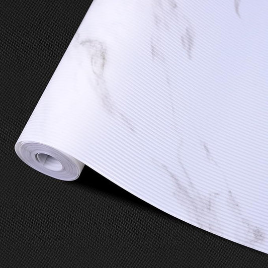 Shelf Liner Contact Paper for Kitchen Cabinets Non-Adhesive Roll Drawer Liners for Bathroom Home Accessories 12 Inches x 20 Feet, Non Slip Refrigerator Mats for Shelves, EVA Plastic Cupboard Protector