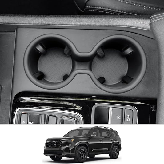 CDEFG Center Console Organizer for 2026 Honda Passport (RTL/TrailSport Elite/TrailSport) Accessories for 2026 Passport Middle Console Cup Holder Storage Box(Cup Holder for 2026 Passport)