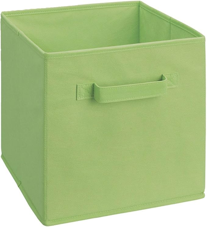ClosetMaid 18654 Cubeicals Fabric Drawer, Green, 2-Pack