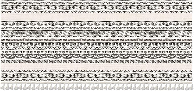 Kitchen Curtain Under The Sink Privacy Dust Proof Cabinet Curtains Short Curtains for Kitchen Waredore Laundry Room Black, 35.4" W x 23.6" L (Pack of 1)