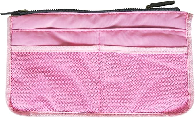 Wrapables® Unisex Bag Insert Organizer, Travel Bag Organizer (Pink)