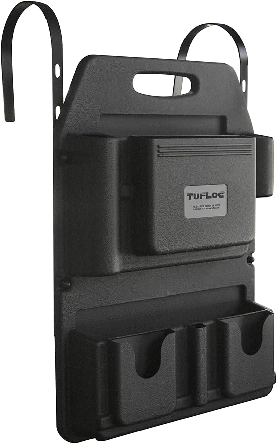 Front Seat Organizer for Police and Law Enforcement Vehicles - Keeps Gear Secure and Readily Accessible, Neater than a Patrol Bag, Low Profile, Stays Out of the Way, Adjusts to Any Passenger Seat